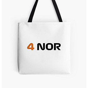 F1 Driver Lando Norris 4 All Over Print Tote Bag RB1210