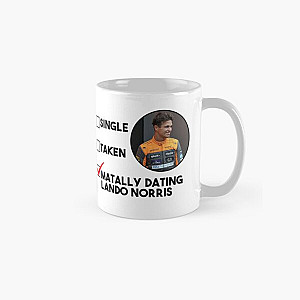 Mentally Dating Lando Norris Birthday Christmas gift Classic Mug RB1210