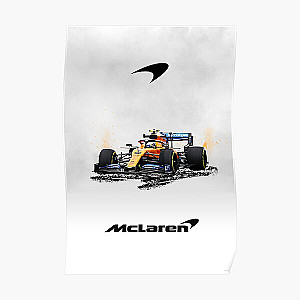 McLaren F1 Poster &amp; canvas - Lando Norris formula 1 Poster RB1210